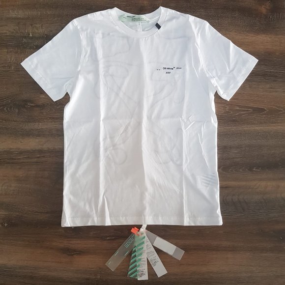 Off-White Logo Print White T-Shirt